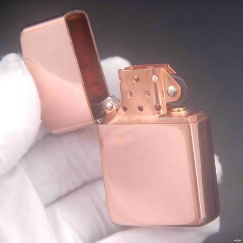 Cool Lighter Brass Copper Metal Vintage Lighters Multiple Patterns Can Be Used For DIY Carve Customc Excluding Fuel N260311