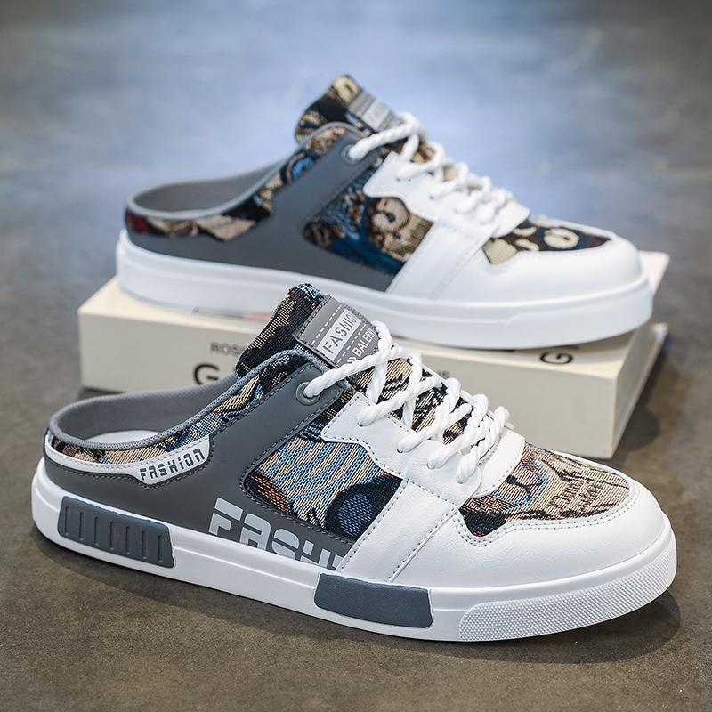 2026 New Spring Breathable Fashionable Men's Shoes, Sporty Casual Slip-ons, Flat Sole, Luxury Shoes No Heel, Large Size, One-piece Design