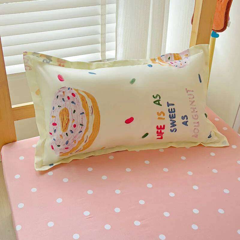 3pcs New Printed for Ladies Bedroom Apartment Student Dormitory Sweet Wind Cartoon 1pc Quilt Set +2pcs Pillowcase H260311