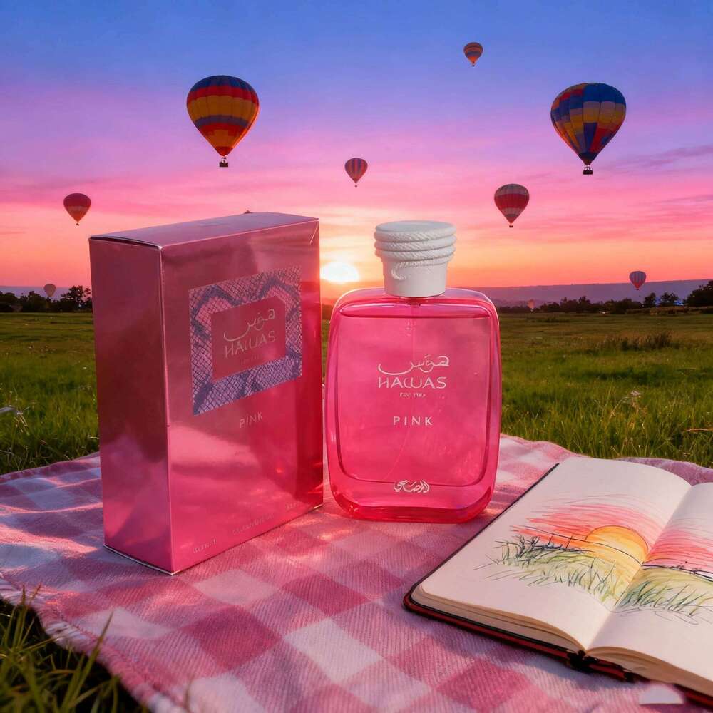 RASASI Hawas pink infused with spray durable gourmet perfume women's cologne perfume, lasting fragrance, suitabl Z260311