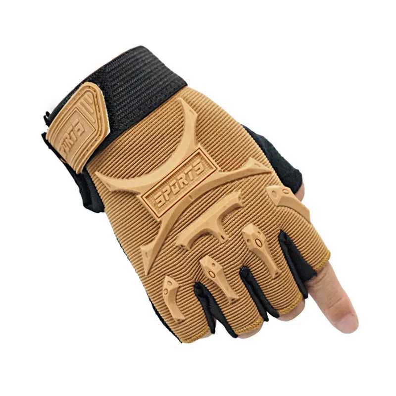 Kids Tactical Sports Gloves Protection AntiSlip Training Cycling Climbing Gloves for Children Outdoor Camping Boy Girl Gloves M260311