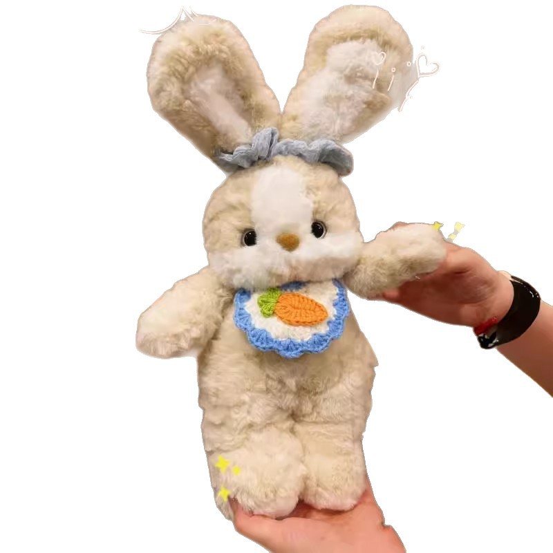 Cute good night rabbit plush toy doll doll sleeping throw pillow bed sleeping doll girl birthday gift