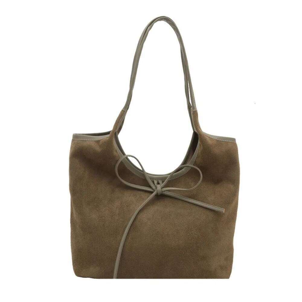 New Popular Bow Shoulder Large Capacity Temperament Tote Bag Handbag Women XJ260311