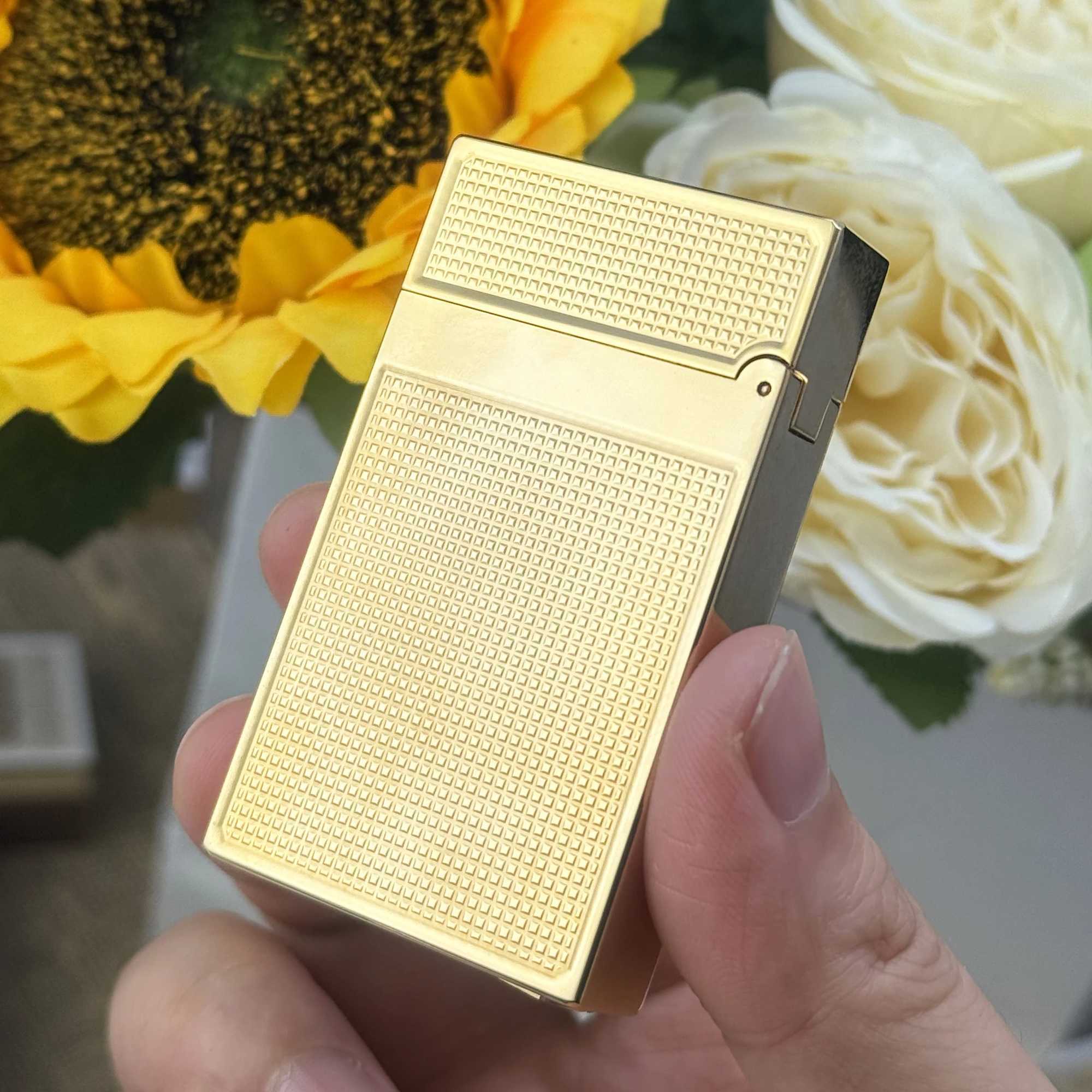 Luxury Lighter Double Flame Loud Sound Butane Refillable Cigar Lighter Memorial Smoking Tool For Smokers Gift Limited Edition N260311