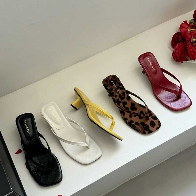 Bailamos 2025 Women Slippers High Heels Sandals Sexy Open Toe Party Wedding Summer Shoes Woman Soft Outdoor Slides Beach F K260311