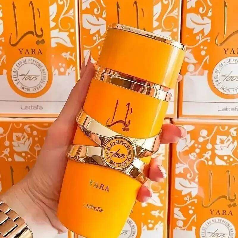 3.4oz Yara Orange Long Lasting Eau De Perfume Spray for Women and Men, Holiday Gift Z260311