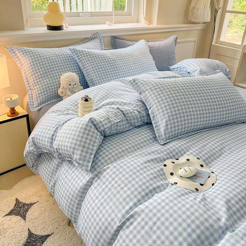 3pcs Simple, soft skin-friendly 3-piece set 1 duvet cover +2 pillowcases without core Modern and breathable H260311 - view 5