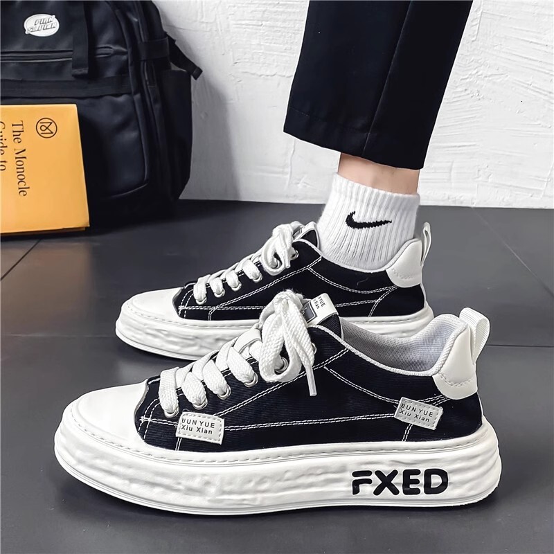 Style Canvas Men's Shoes - Luxurious Breathable Casual Low-top Flat Shoes For Outdoor Fashion With A Unique And Charming Design Style It Is An Ex