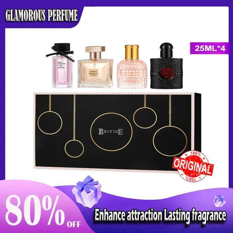 100ML Original Perfume Box Perfumes Set Long Lasting Fresh Fragrance Eau De Toilette Gift For Women Men Pheromone Z260311