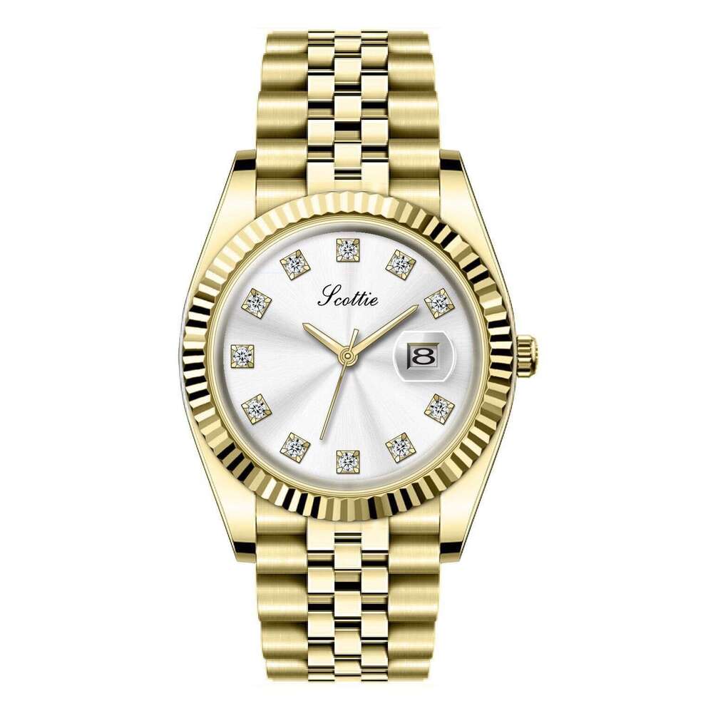 With Box Dainty Supply Women's Watch Poem Classic Waterproof Calendar Retro Steel Band Design Free gift