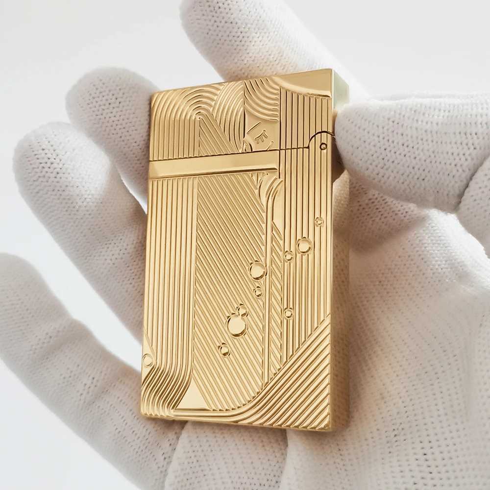 JTDunant Sanji Lighters Metal Copper Cigar Cigarette Smoking Tools For Boyfriends Gift Limited Edition N260311