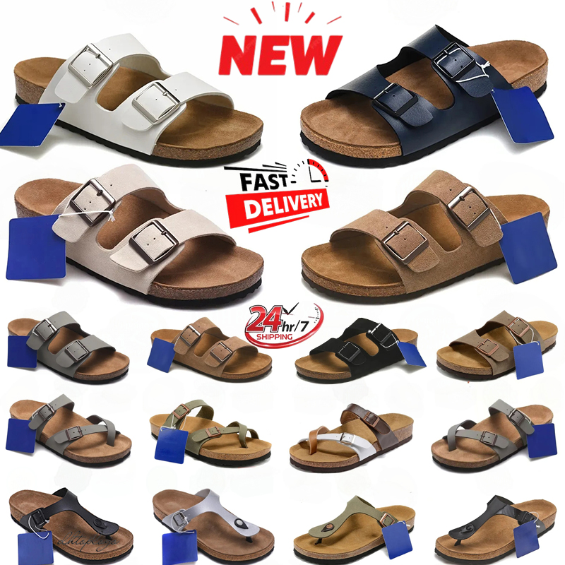 2026 Boston clogs designer clog slides sandals Arizona sandal Birkibuc Soft Footbed Grip Shearling Mocha Brown Mink Stone Suede Black Taupe ayBB#