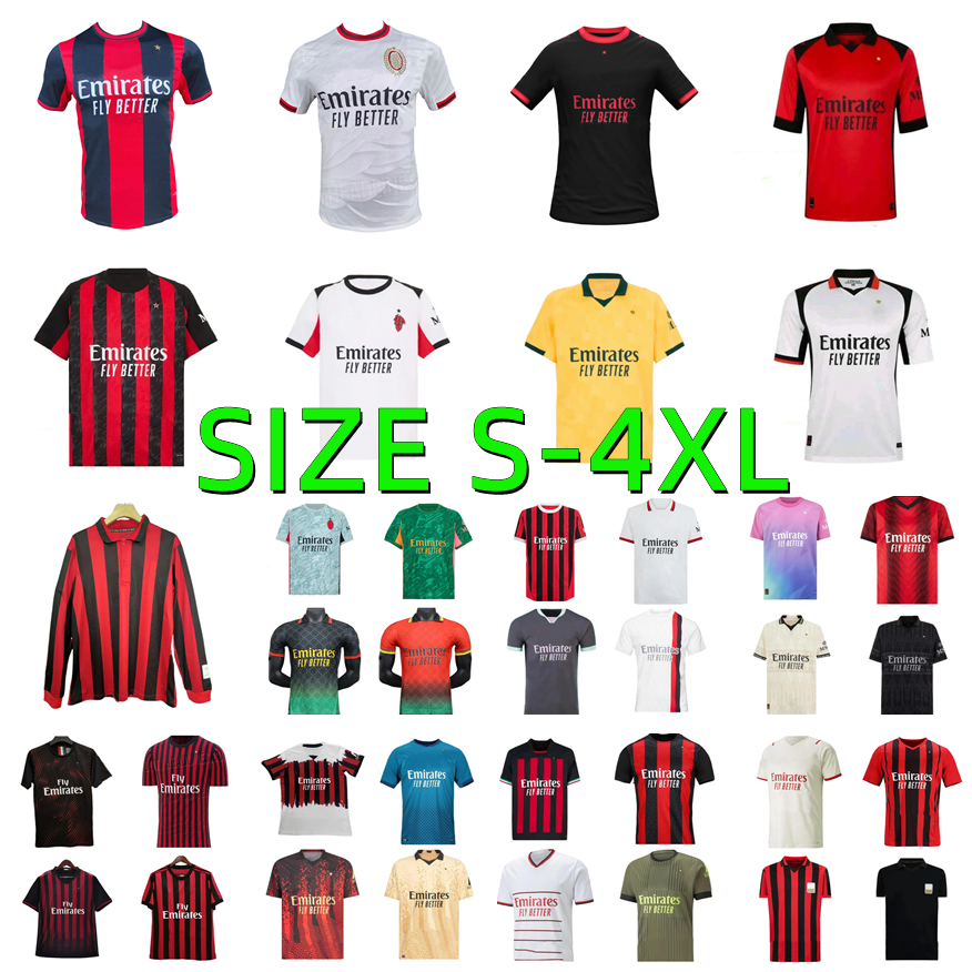 2026 2027 MODRIC PULISIC AC MILANSS soccer jerseys 19 20 21 22 23 24 25 26 27 SAELEMAEKERS RAFA LEAO NKUNKU GIMENEZ FULLKRUG LOFTUS-CHEEK RABIOT FOFANA football shirt