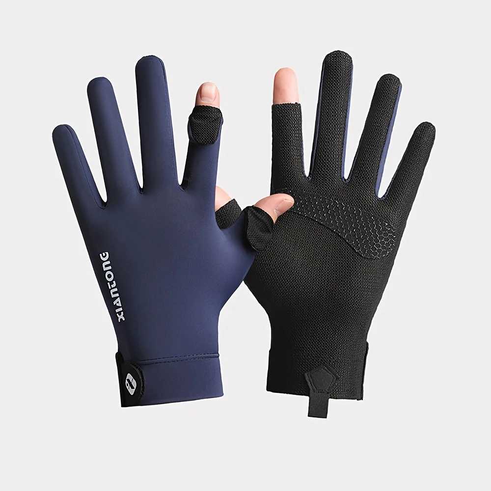 1Pair BreathableNon-Slip GlovesTouchscreen-Compatible FingertipsDesigned for Outdoor Sports Suitable for Both Men and Women M260311