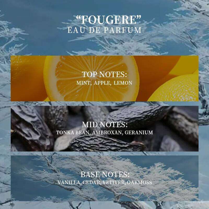 Fougere Eau De Parfum 50ML BRAVE WARRIOR King's Frontier Monarch Lion Long-lasting Woody Tone Men's Perfume Z260311