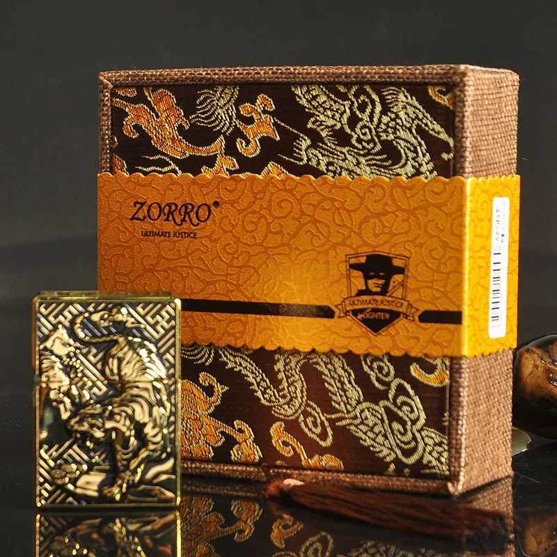 Kerosene Lighter Personalized Armor Tiger-huge Power Windproof Lighter Creative Mens Gadget Gift Lighter N260311