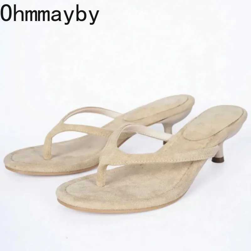 Fashion Clip Toe Low Heel Women Ladies Elegant Beach Vacation Dress Slides 2026 New Designer Summer Shoes K260311