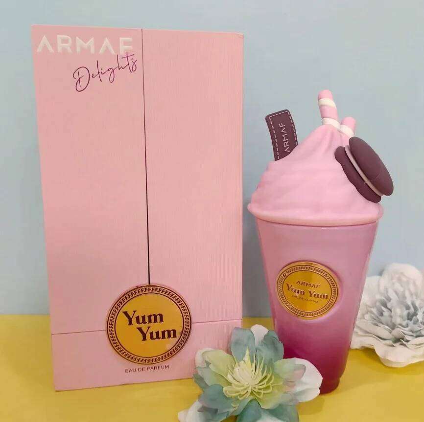 Yum Eau De Parfum Long Lasting Fragrance With Notes Of Vanilla, Macaron Berry - Sweet & Dreamy Z260311