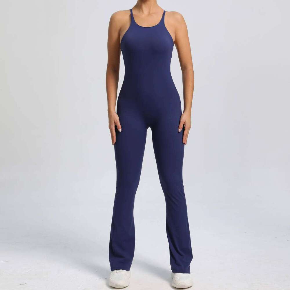 Sexy Bodysuit Clothes Women V- Sportswear Gym Jersey Camping One-piece Training Yoga Suit 26H0311