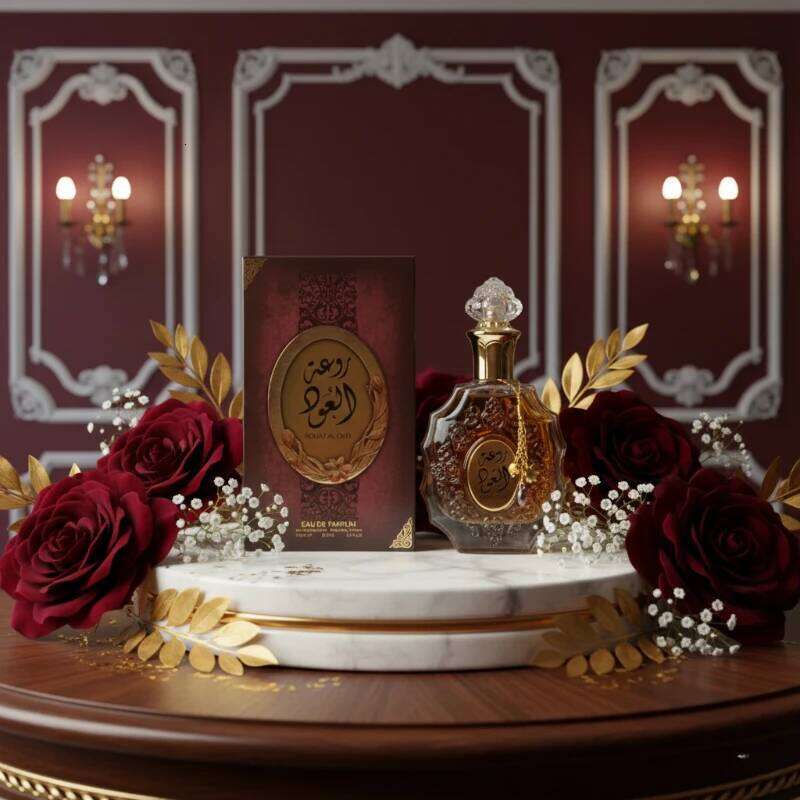 Oriental Lasting Unisex Eau de Parfum 100ml Refined Luxury Fragrance with Saffron Raspberry Rose Oud Amber Leather Cedar Notes Z260311