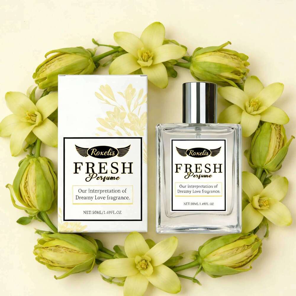 Roxelis Ylang Flower Neutral Perfume for Men Women Long Lasting Light Luxury Fragrance Eau De Parfum Z260311