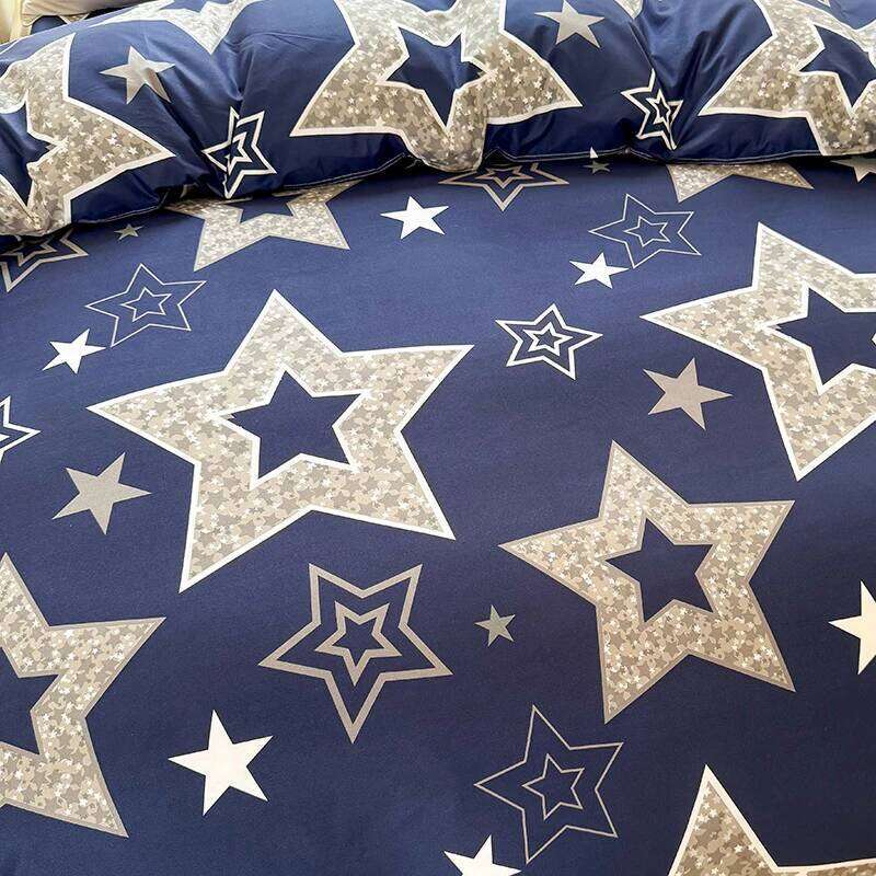 3pcs Brushed Bedding Pillowcase Set Skin Friendly Breathable Duvet Cover Pillowcases -FXGZ H260311