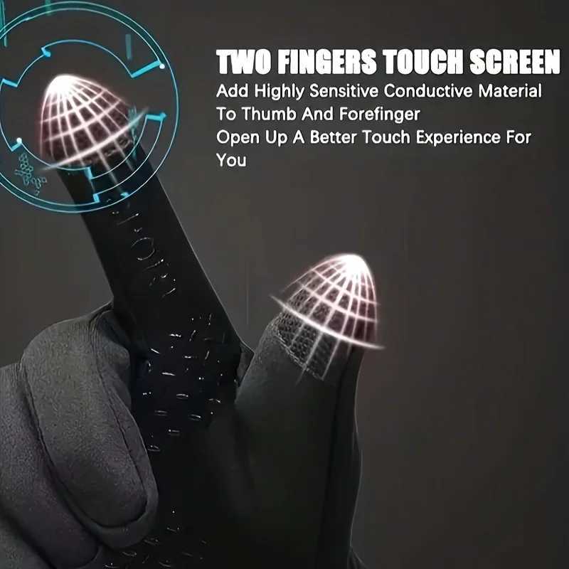 Winter Warm Riding Gloves Supporting Touch Screen Operation Suitable for Outdoor Sports M260311