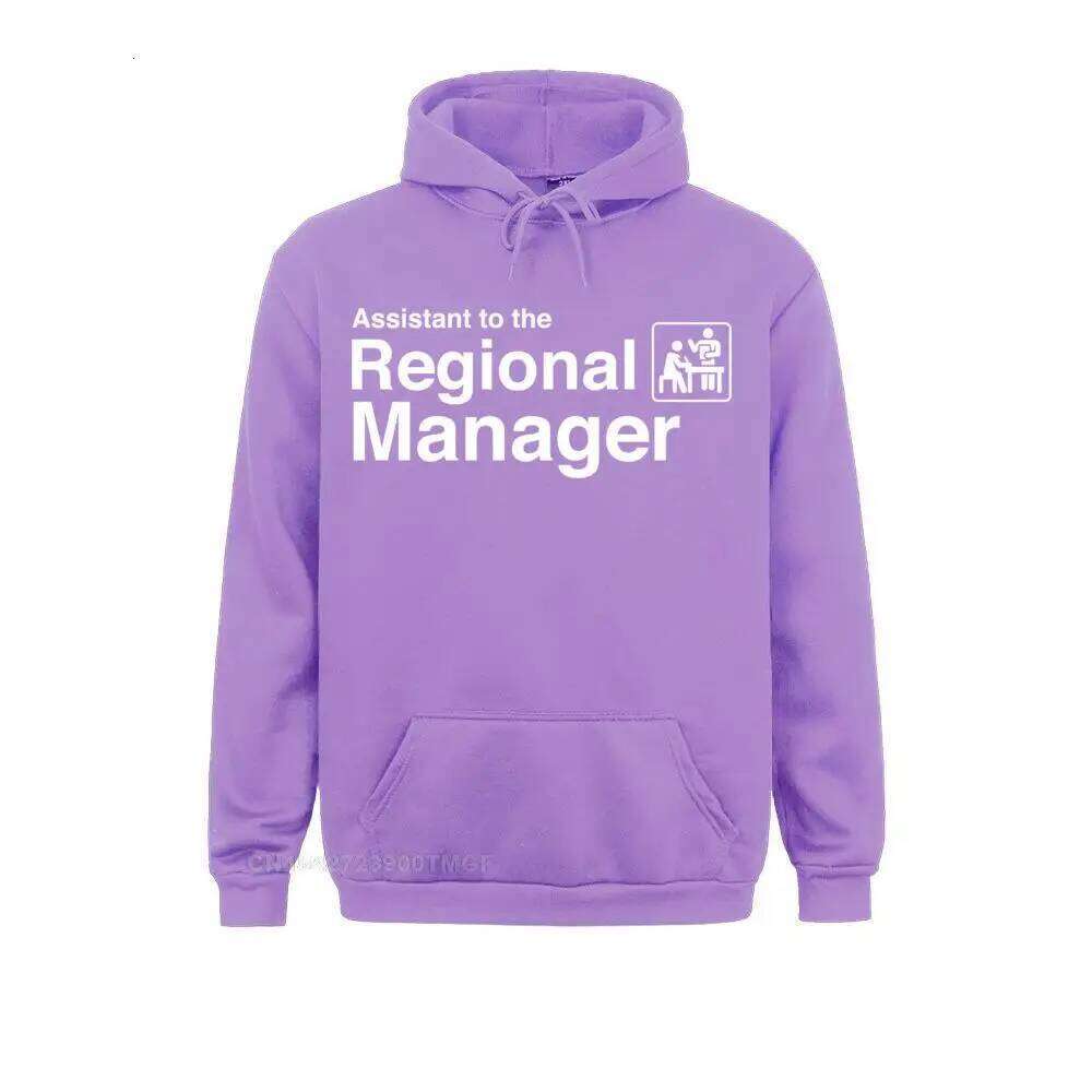 Funny Assistant to the Regional Manager Office Pullover Hoodie Sweatshirts for Men Hoodies Fashion Graphic Hoods Birthday C260311