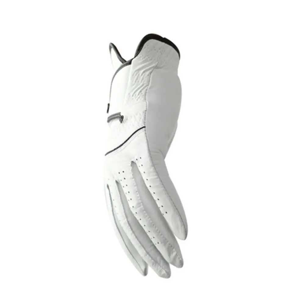 Sheepskin Mens Sports Glove Breathable White Leather ing Glove Maximum Grip Single Left Hand Accessories Male M260311