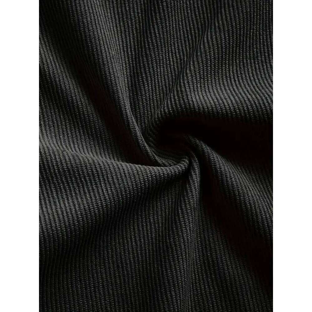The new spring autumn 2025 corduroy shirt, a casual men's lapel and trendy loose jacket 26Y0311