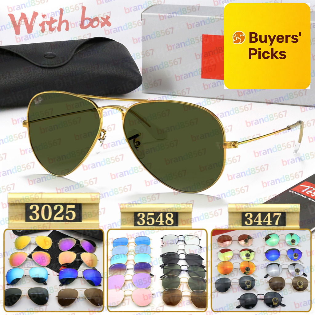 Designer Sunglasses Wayfareress 2140 Polarized and Classis Justin 4165 Sunglasses Club Master 3016 Eyeglasses Aviators glasses 3447/3548/3025/3026