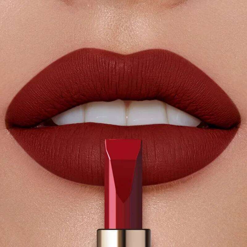 Matte Silky Velvet Lipstick, Waterproof Long Lasting Non-Stick Formula, Sweat Resistant Lip Makeup, Perfect Gift for Women W260311