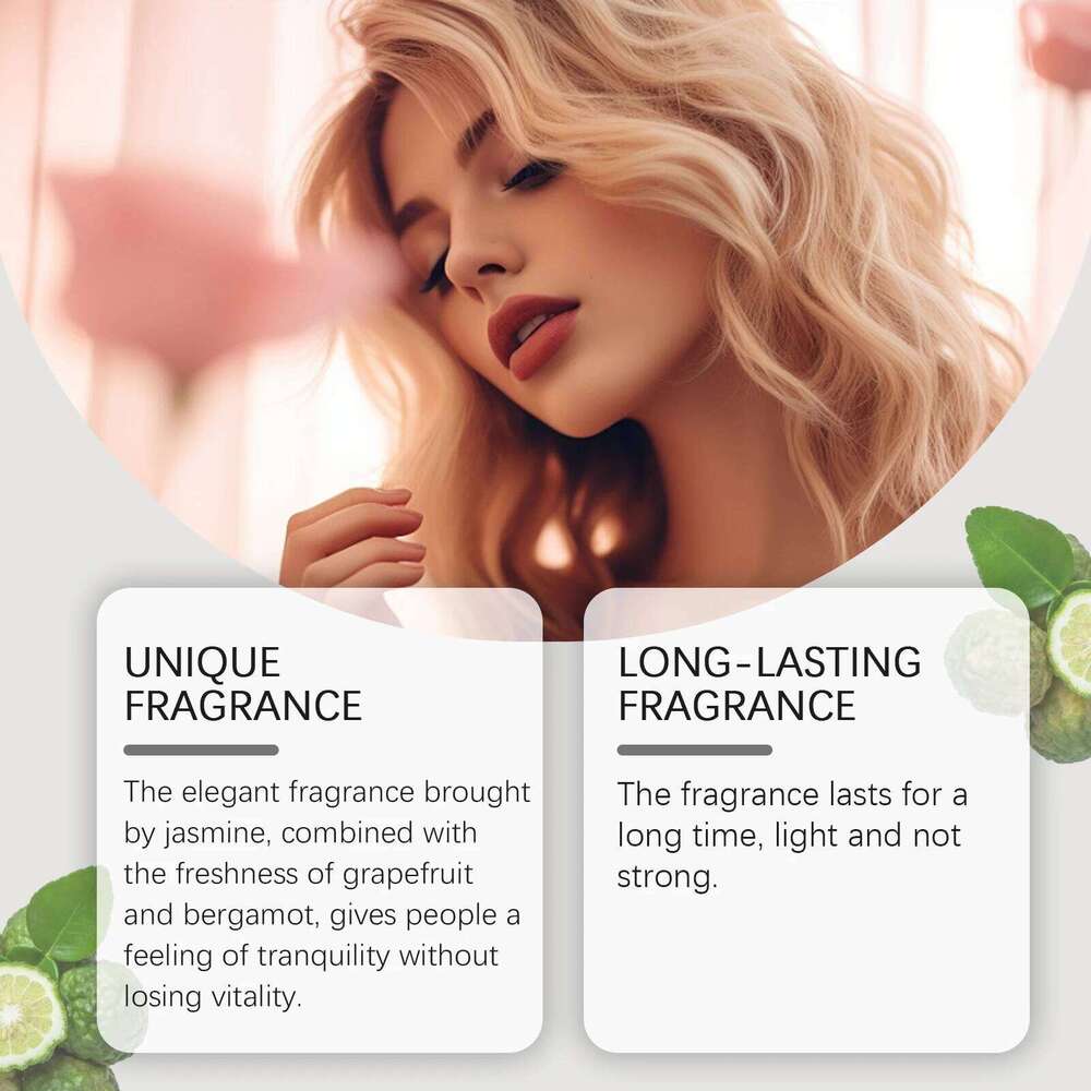 Roxelis Refreshing Natural Portable Bergamot Elegant Fresh Fragrance Perfume Spray Z260311