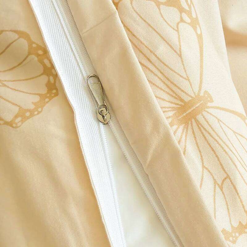 3pcs Brushed Bedding Pillowcase Set Skin Friendly Breathable Duvet Cover Pillowcases -DWFY H260311