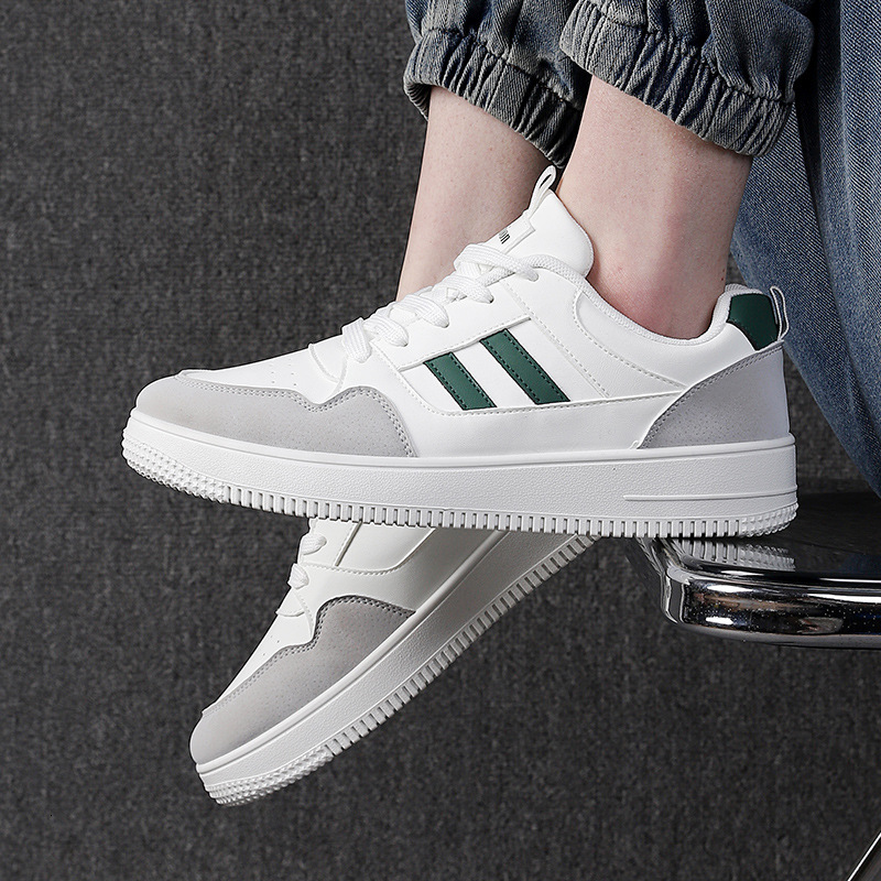 2026 Luxury High-quality Men's Sport Shoes - Autumn Thick-tread White Style - Comfortable And Casual Type - Lightweight Multi-functional Sports S