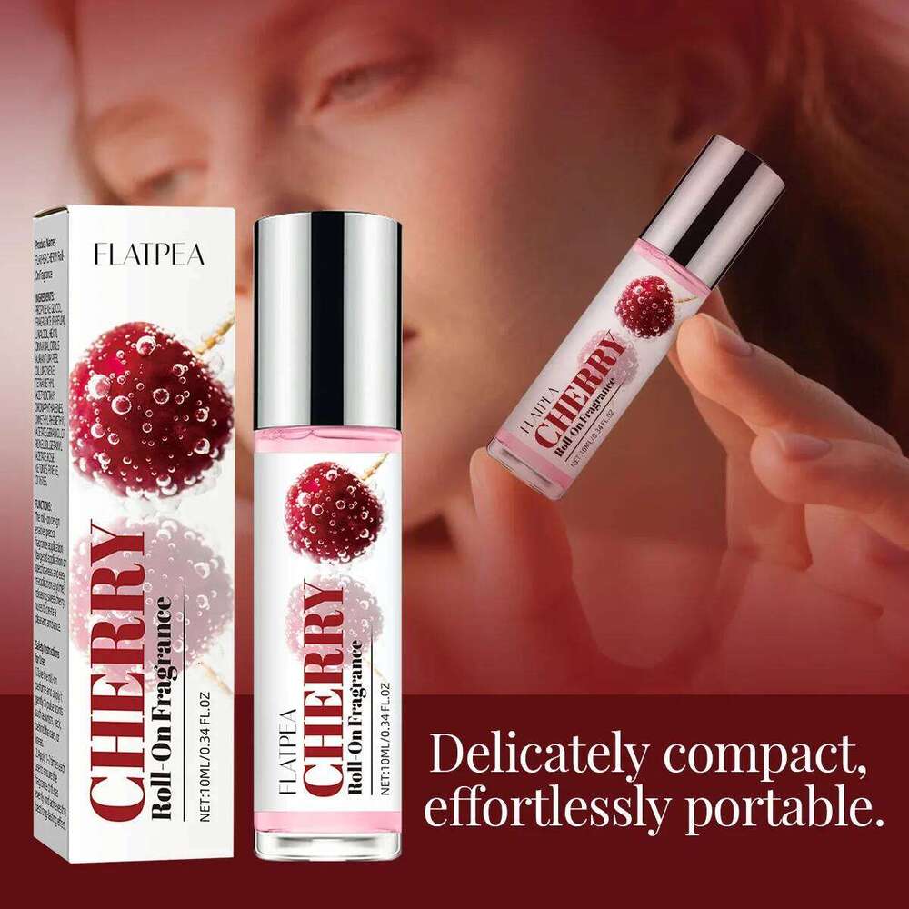 10ML Cherry Perfume Rollerball Durable Long-Lasting Fragrance Eau De Parfum Portable Fruity Scent Perfumes Oil New Year Gift Z260311
