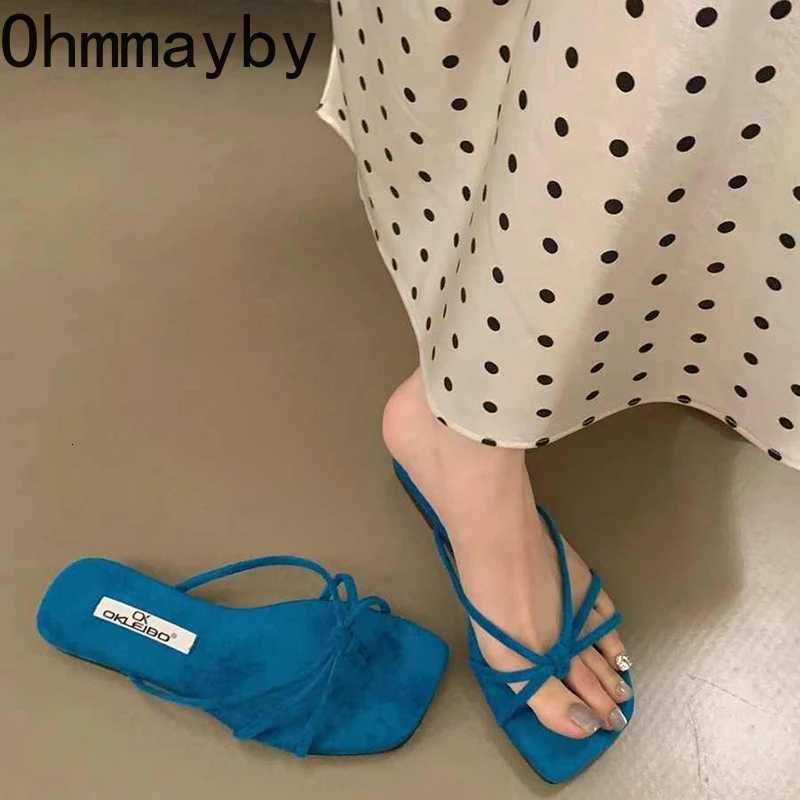 Summer Fashion Women Clip Toe Ladies Comfort Outdoor Beach Vacation Dress Slides Concise Flats Flip Flop K260311