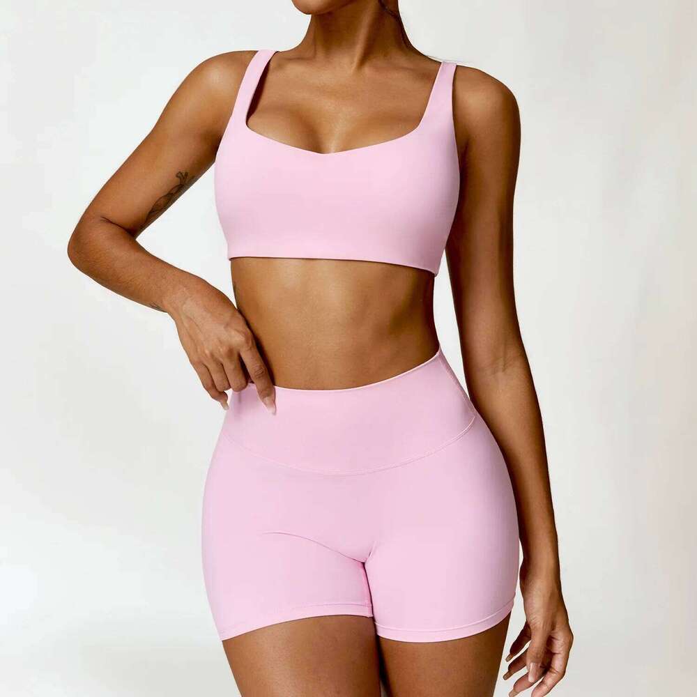 2PCS Yoga Set Women Gym Long Sleeve Sports Suits Fitness Bra Crop Top Workout Clothes Female Athletic Wear Legging Sportswear 26H0311