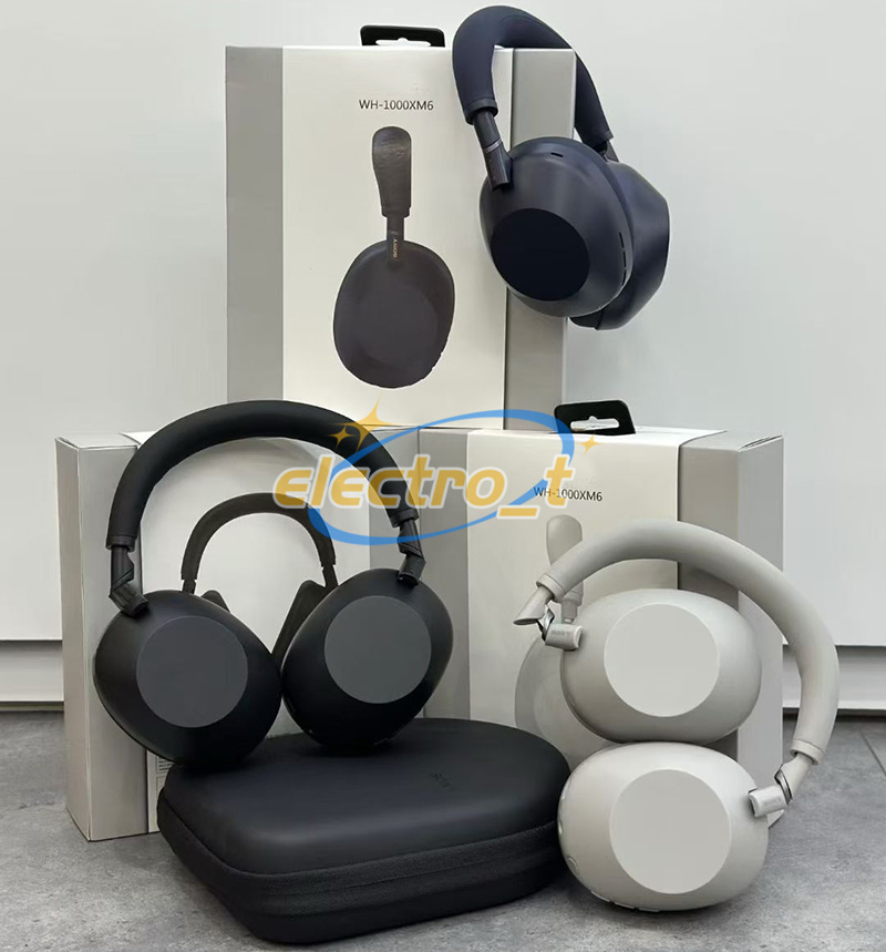 WH-1000XM6 WH 1000XM6 XM6 headset Headphones Wireless Earphones Noise ANC Canceling Bluetooth Headphone with Microphones Studio Quality Sports Headsets Retail