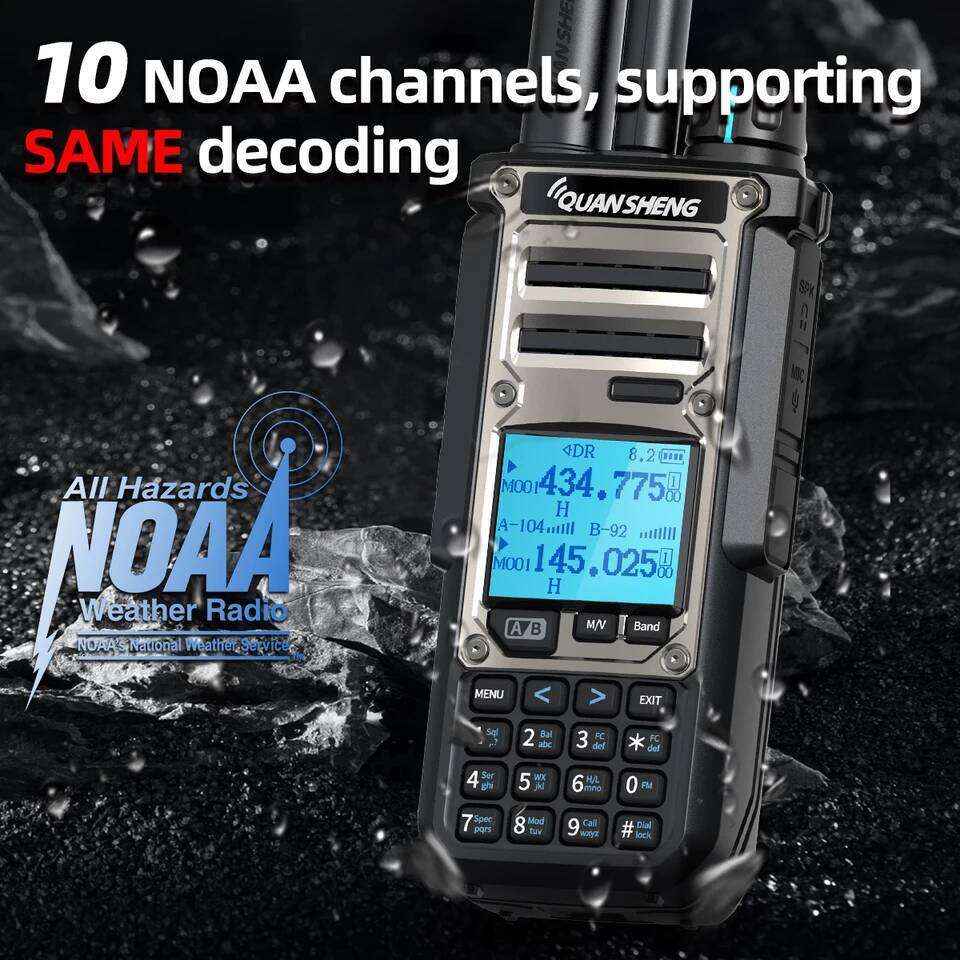 Quansheng TK11 Walkie Talkie Ham Radio 10W Dual Receiving PTT 27MHz CB CW LSB LW MW SW Type-C Charger NOAA for UV-K5 8 TK-11 5 26Y0311