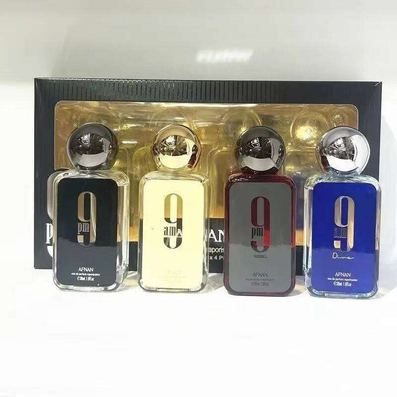 4x30ml Womens Perfume Gift Set Long Lasting Elegant Warm Sweet Fresh Soft AromaticScents Four Piece Fragrance New Collection Z260311