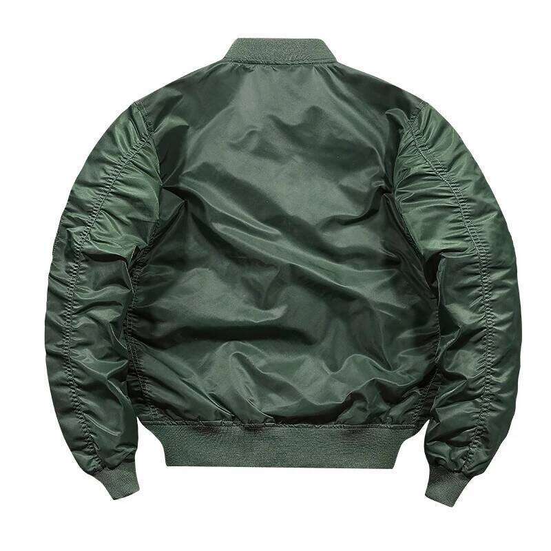 Spring Autumn Bomber Men Women Military Fly Jacket Varsity Baseball Flight Coat Windbreaker Mens Clothing 26H0311