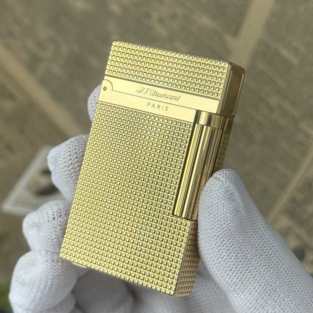 Memorial Parisian Nails Lighters For Smoker D Brand Pure Copper Classic Sound Cigarette Lighter Inflatable Gas Lighter N260311