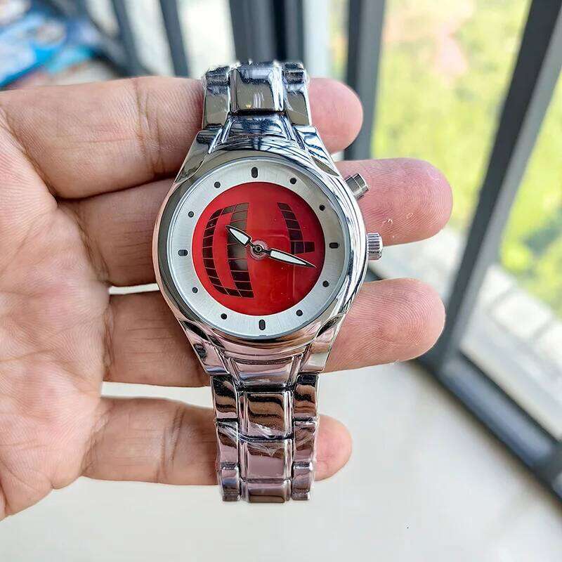 Vintage Y2K Design Quartz Men's Watches Top Luxury Watch For Men Creative Digital Wristwatch With Box High Quality Waterproof