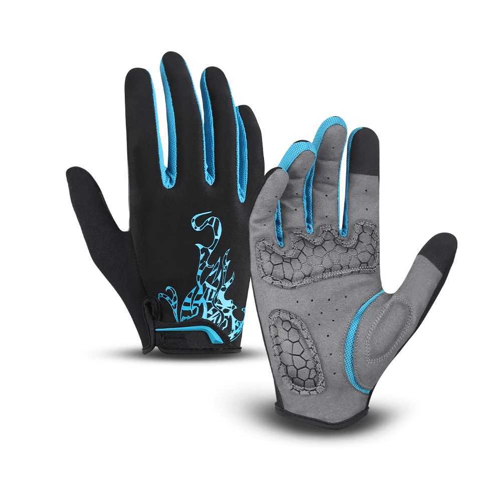 Touchscreen Mountain Bike Gloves Full Finger BreathabLE Gel Palm Summer Cycling Anti Sweat PROtection M260311