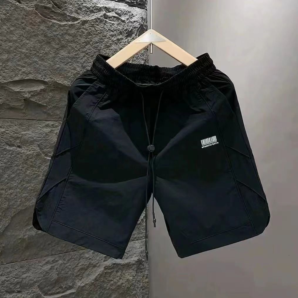 Summer Designer Pants Men's Loose Quick-dry Embroidered Sports Shorts Versatile And Comfortable Trendy Beach Mid-length Pants