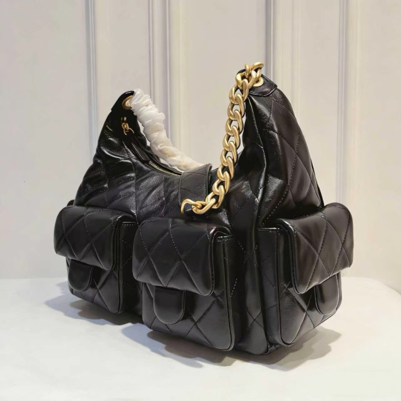 25 bag designer crossbody bags tote bag women Designer High-Quality Bag luxury 25c hobo bag Bucket Bag Large Capacity Underarm Bag Fashionable Vintage Metal Chain Bag