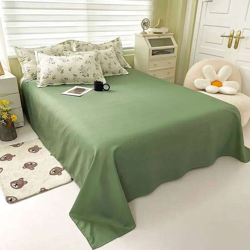 Floral Print Brushed Home Bedding Simple Fresh Comfortable Duvet Cover Set with Sheet Comforter Covers Pillowcases Bed Linen H260311 - view 5