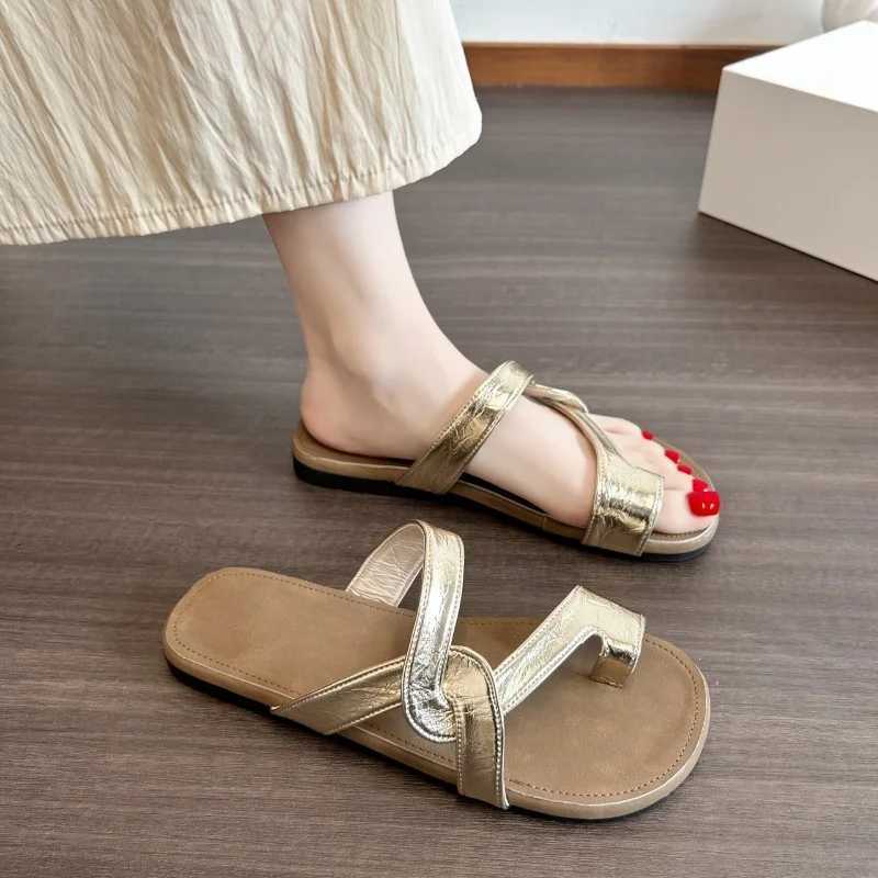 Women Summer Flat Bling Slippers Female Flip Flops Sandals Outdoor Beach Women Sandals Glitter Shoes for Women 2025 K260311