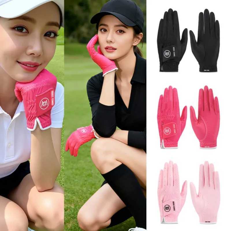 1Pair Womens Gloves - Nano Microfiber Anti-Slip Breathable UV Protection Sports Gloves M260311